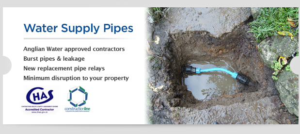 Water supply pipes